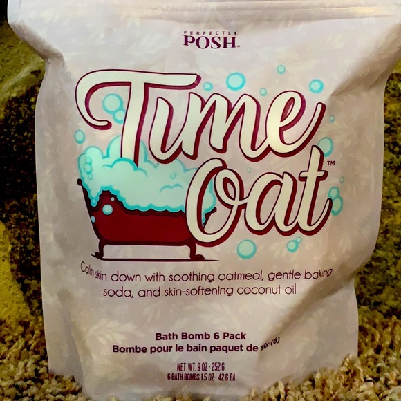 Perfectly Posh Time Oat bath bombs - Picture 1 of 1